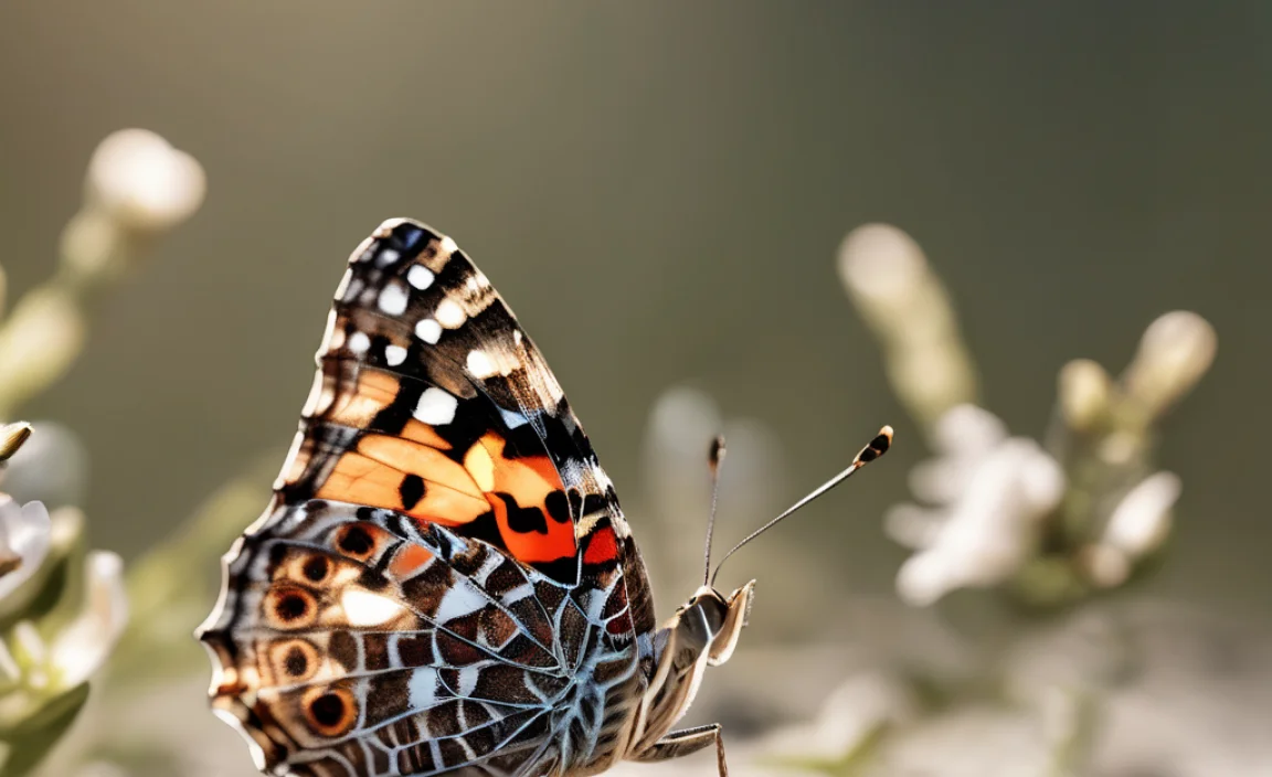 The Painted Lady Life Cycle After Hatching