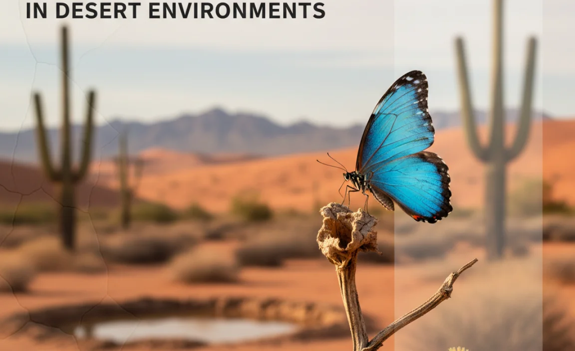 Threats to Butterflies in Desert Environments