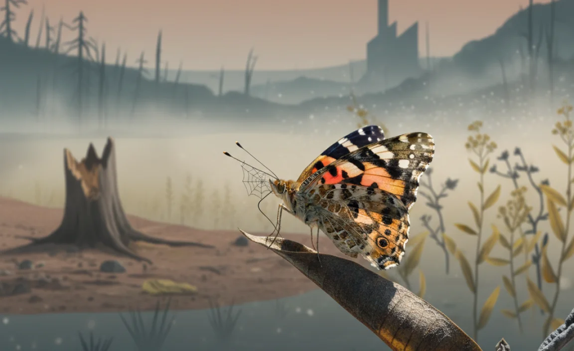 Threats to Painted Lady Populations