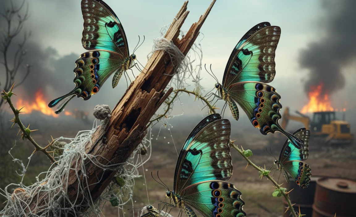 Threats to the Newly Discovered Rare Butterflies