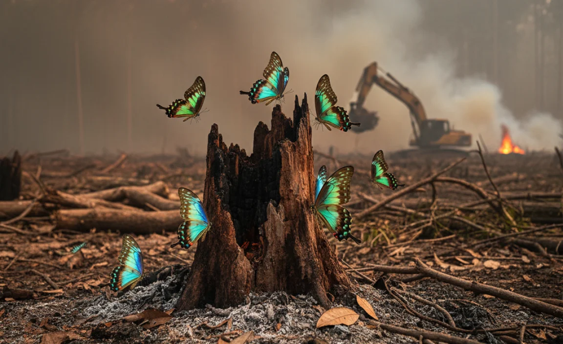 Threats to the Rare Butterflies&#8217; Habitat