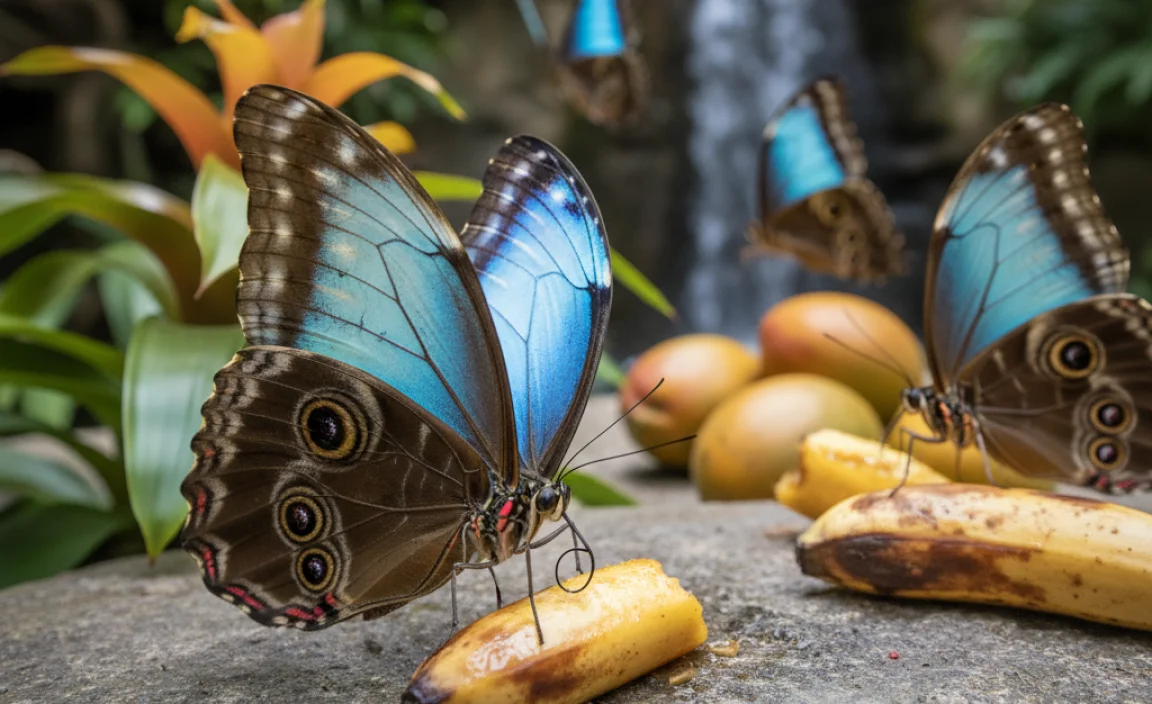 Understanding Blue Morpho Feeding Habits