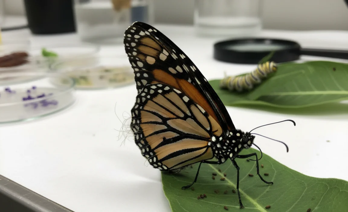 Understanding Monarch Butterfly Parasites