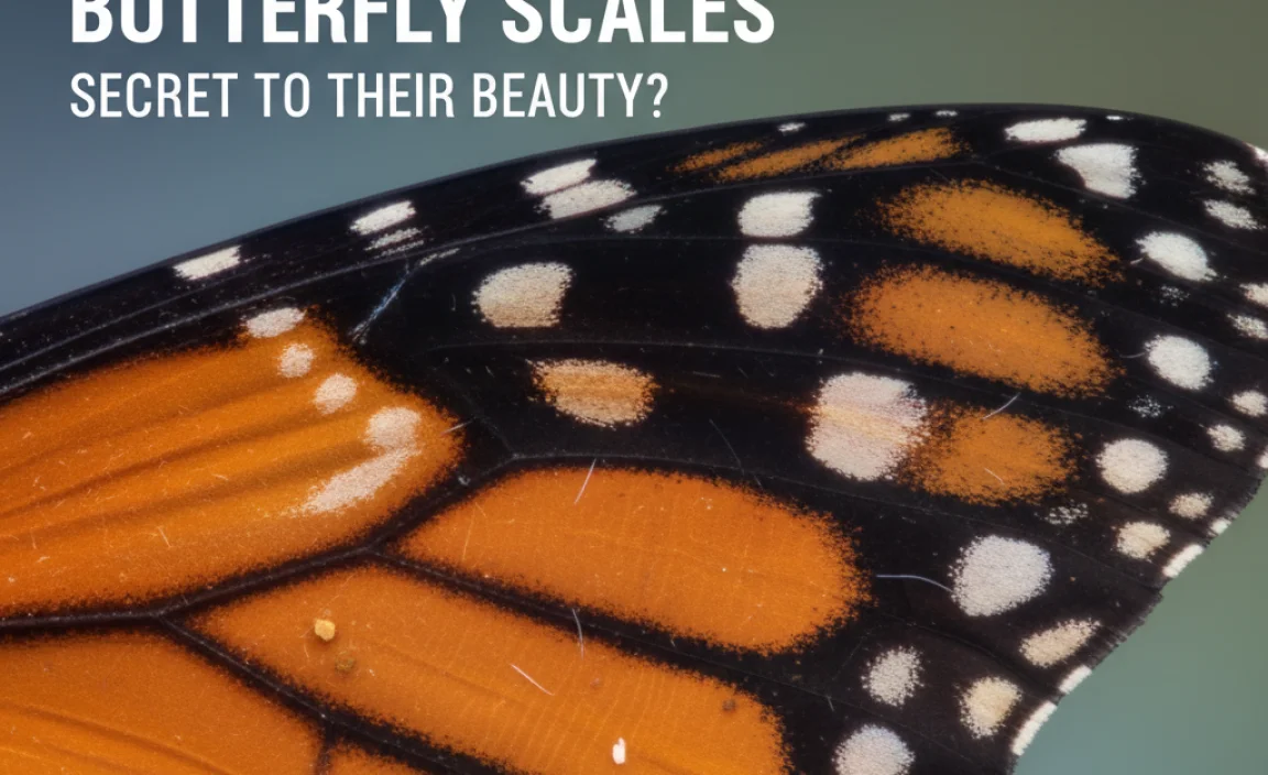Understanding Monarch Butterfly Scales