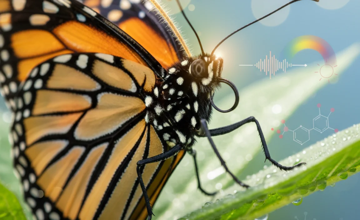 Understanding Monarch Butterfly Senses