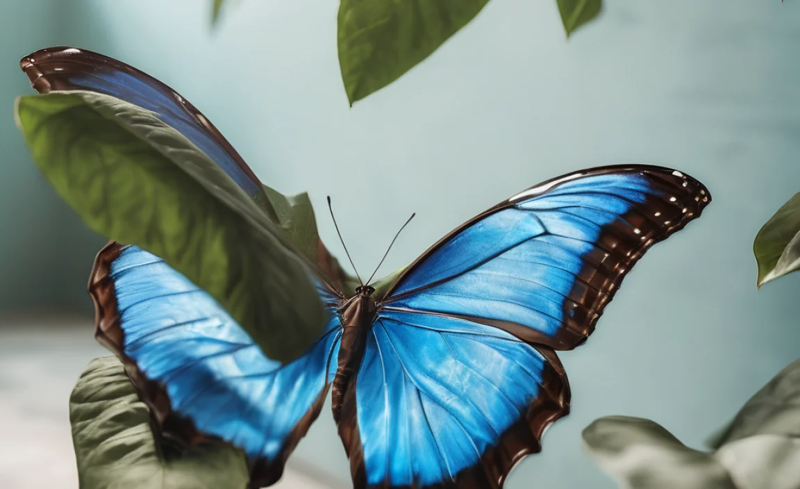 Using Blue Morpho to Teach About Camouflage