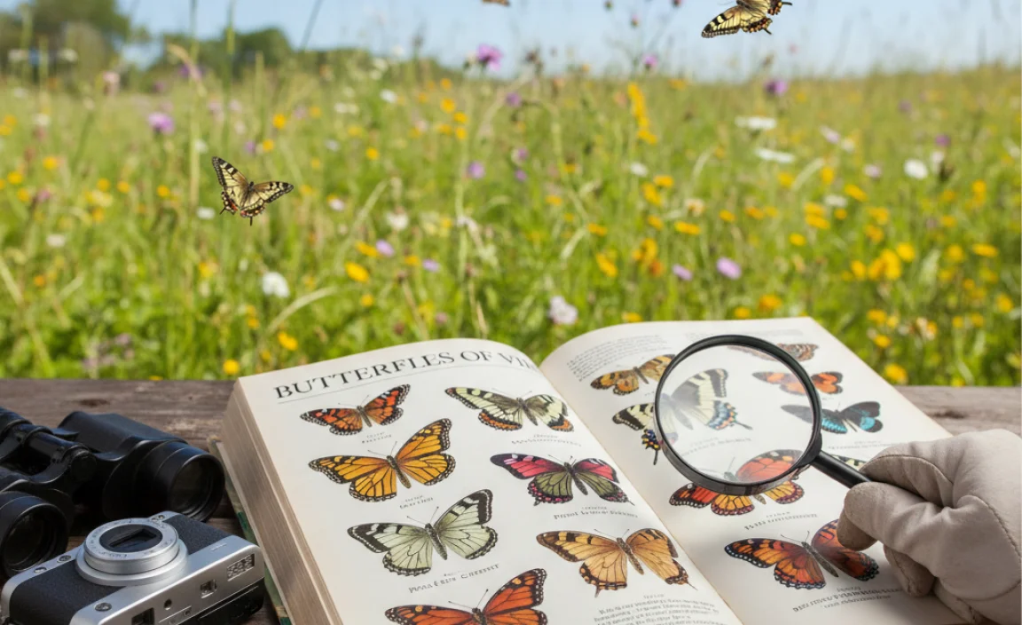 Using Field Guides to Identify Butterfly Species in Virginia