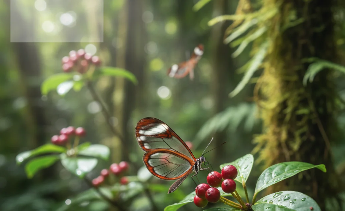What Do Glasswing Butterflies Eat?