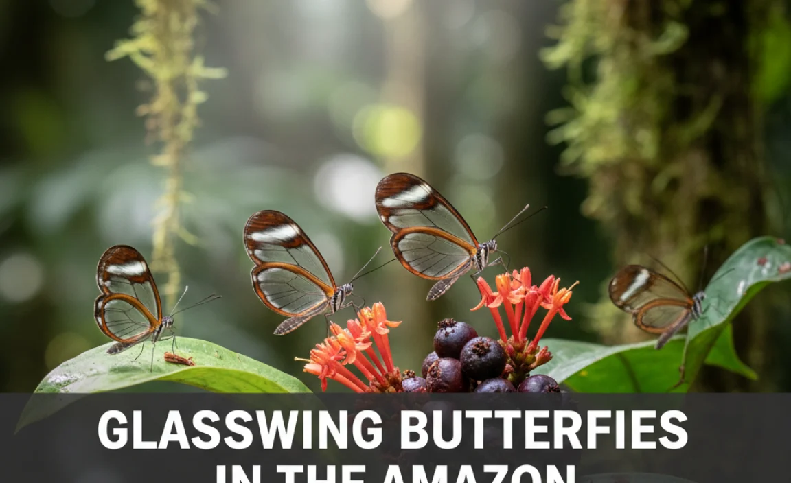 What Do Glasswing Butterflies Eat?
