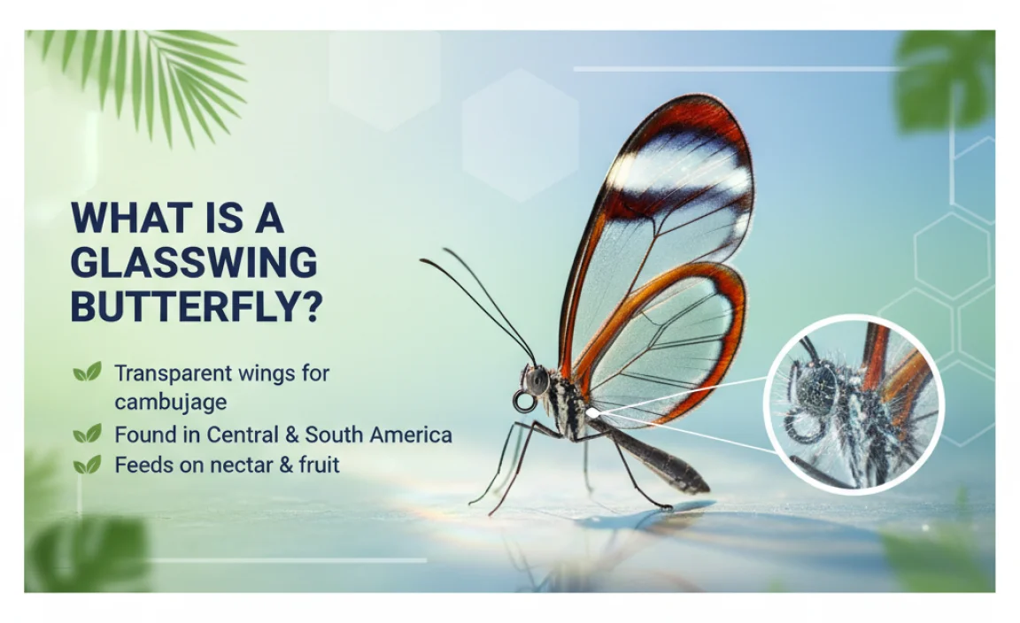What is a Glasswing Butterfly?