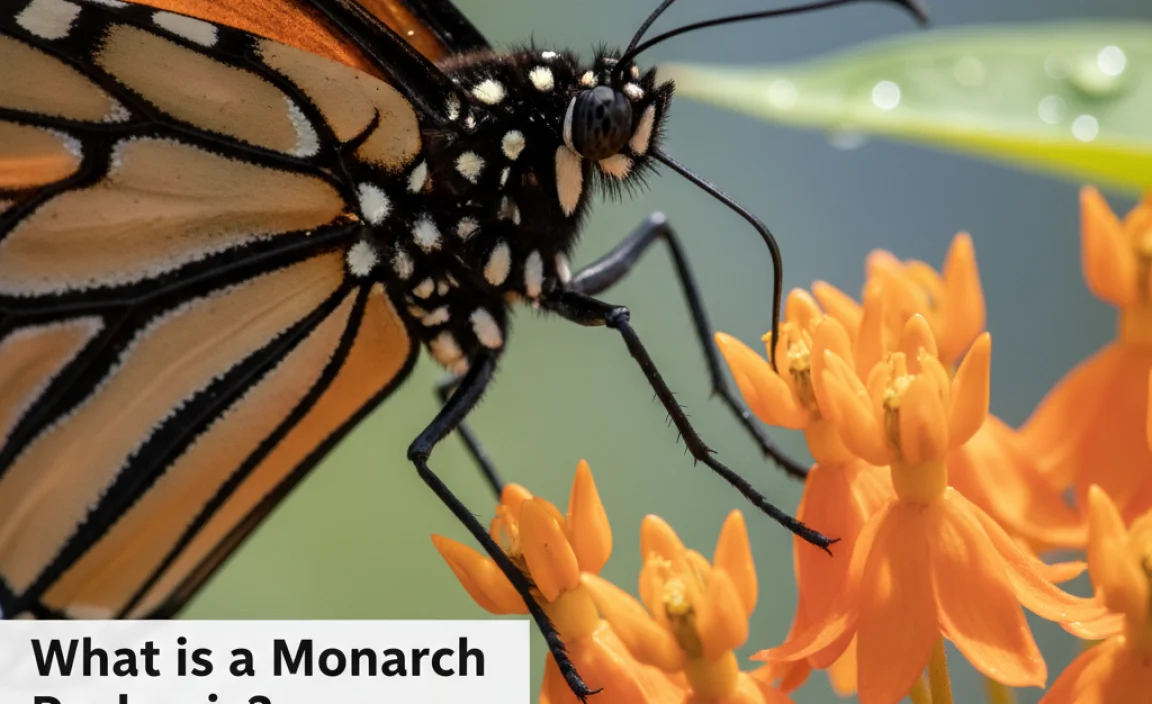What is a Monarch Butterfly Proboscis?